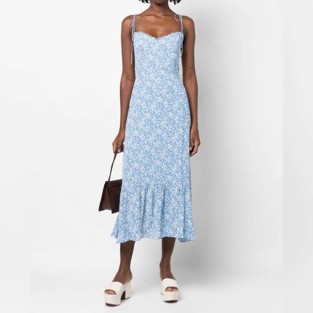 Reformation Enya dress in Clip Sz 4